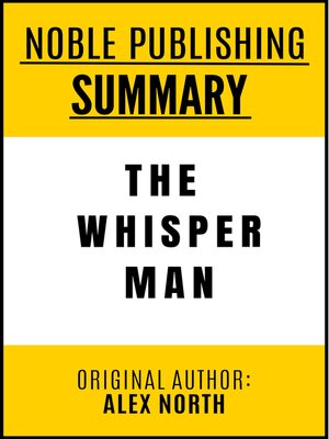 cover image of The Whisper Man by Alex North